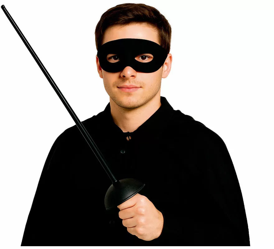 Translation missing: de.Kit de Bandido: Antifaz y Espada de 62x5 cm de plástico
