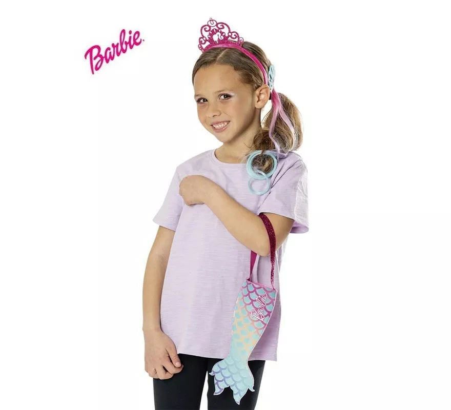Translation missing: de.Kit de Barbie Sirena infantil: Bolso, diadema y tocado