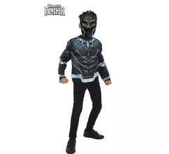 Black Panther-Set für Kinder: Oberteil und Maske