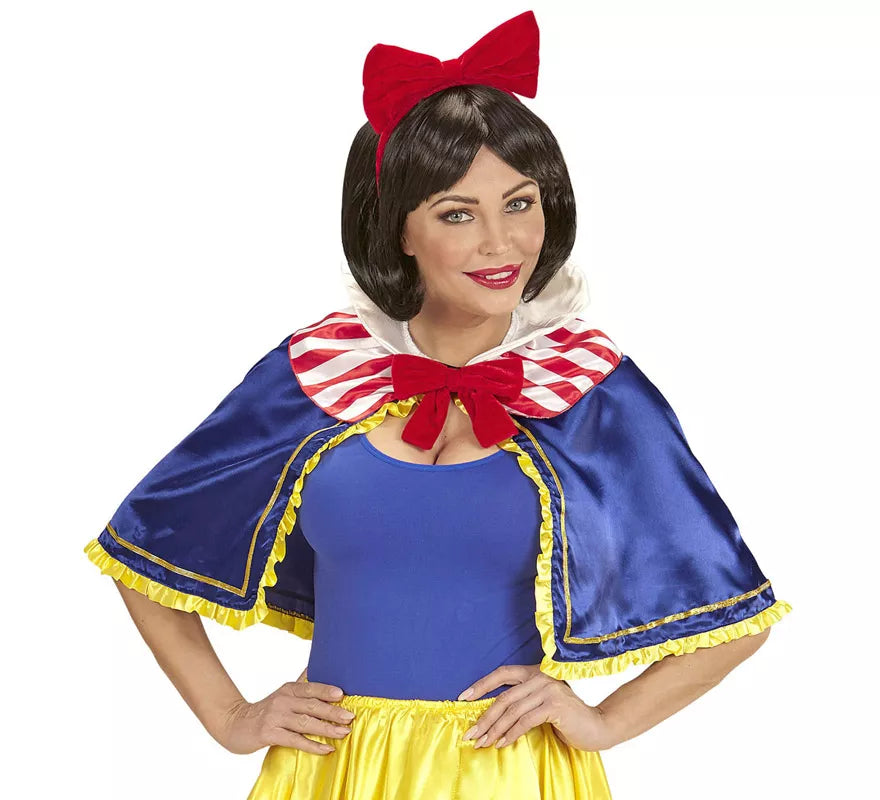 Kit de Blancanieves para Mujer: Capelina y Lazo del Pelo