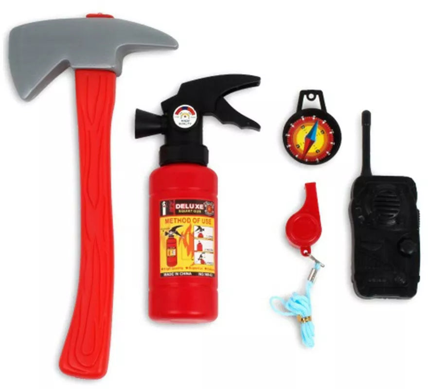 Translation missing: de.Kit de Bombero: Pito, Walkie, Hacha, Brújula y Extintor