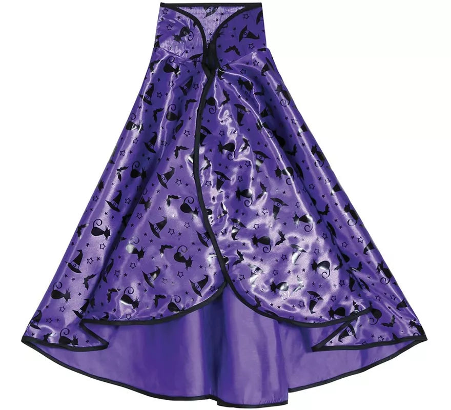 Translation missing: de.Kit de Bruja lila Infantil: Capa y Sombrero