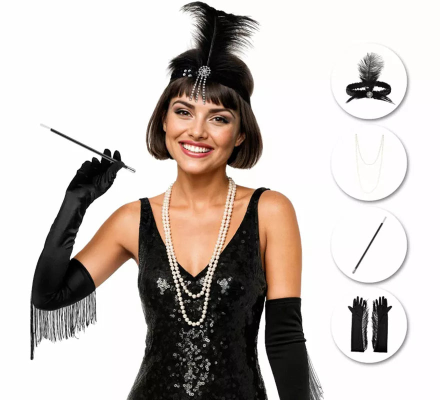 Translation missing: de.Kit de Cabaret Años 20 para mujer