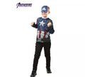 Kit de Capitán América infantil: Top y Máscara