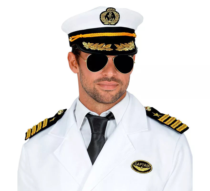 Translation missing: de.Kit de Capitán Marino: Gorra, Gafas y Presillas de grado