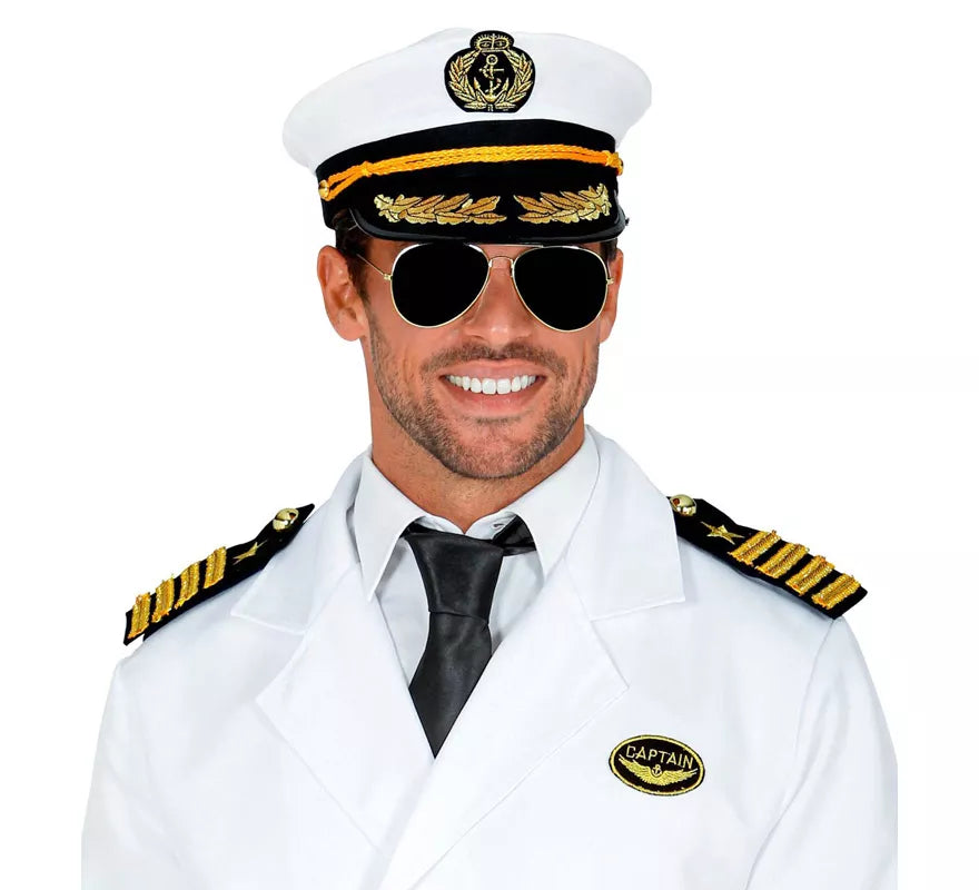 Translation missing: de.Kit de Capitán Marino: Gorra, Gafas y Presillas de grado