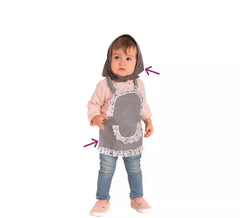 Baby Chestnut Kit: Schürze und Taschentuch