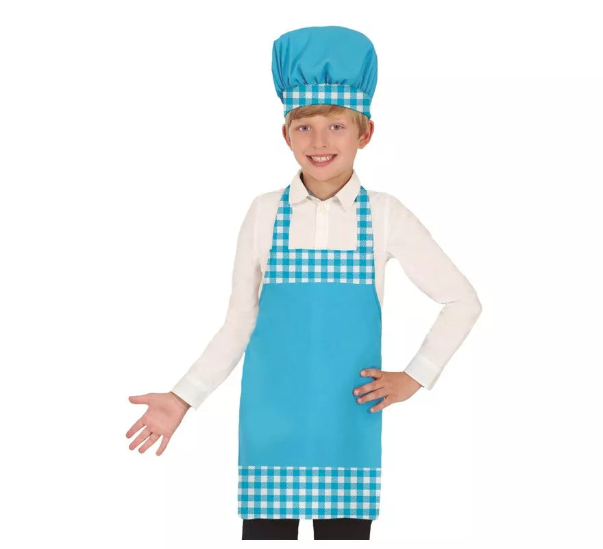 Translation missing: de.Kit de Cocinero infantil: Gorro y Delantal en varios colores