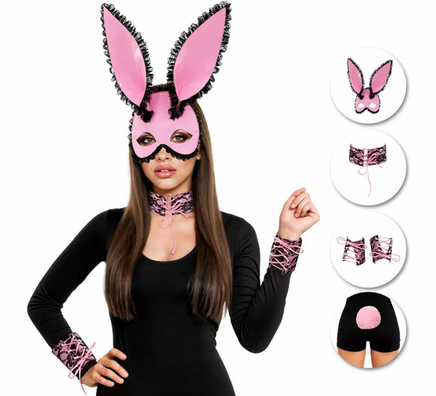 Translation missing: de.Kit de Conejita rosa para mujer