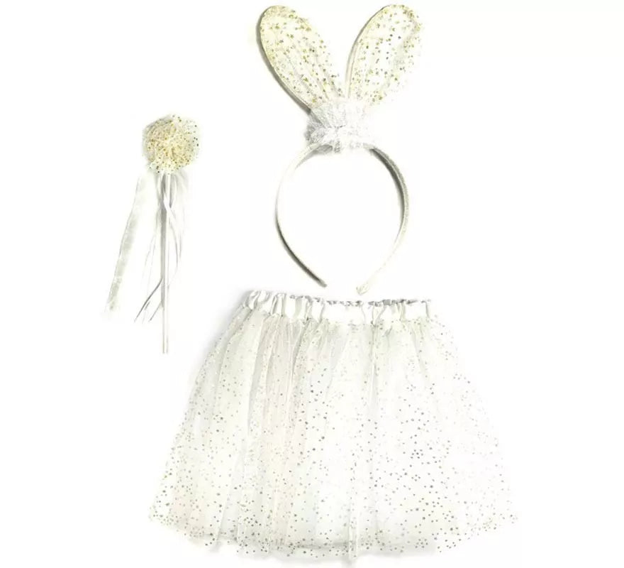 Translation missing: de.Kit de Conejo blanco: Tutú, Diadema y Varita