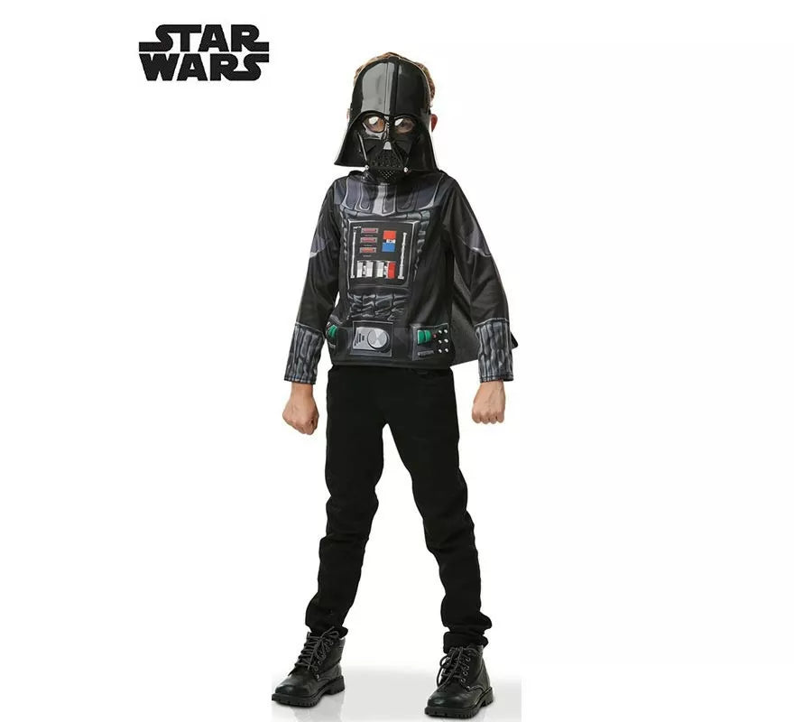 Translation missing: de.Kit de Darth Vader Star Wars infantil: Top y Máscara