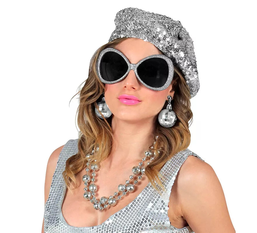 Translation missing: de.Kit de Disco Babe: Gorro, Gafas y Pendientes