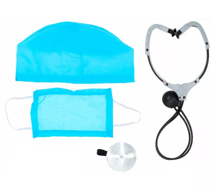 Translation missing: de.Kit de Doctor: Gorro, Mascarilla, Estetoscopio y Reflector
