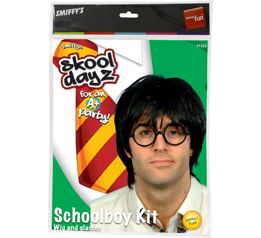 Translation missing: de.Kit de estudiante o de Carles Puigdemont: Peluca y Gafas