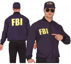 FBI-Ausrüstung für Erwachsene: Hut und Jacke