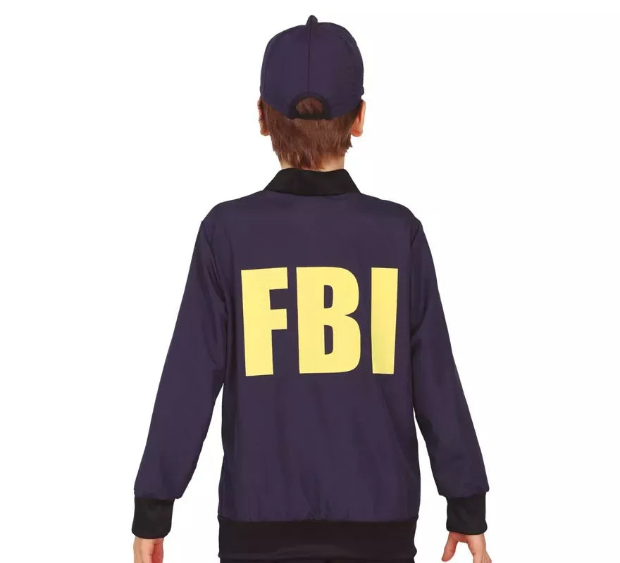 Kit de FBI infantil: Gorro y Chaqueta