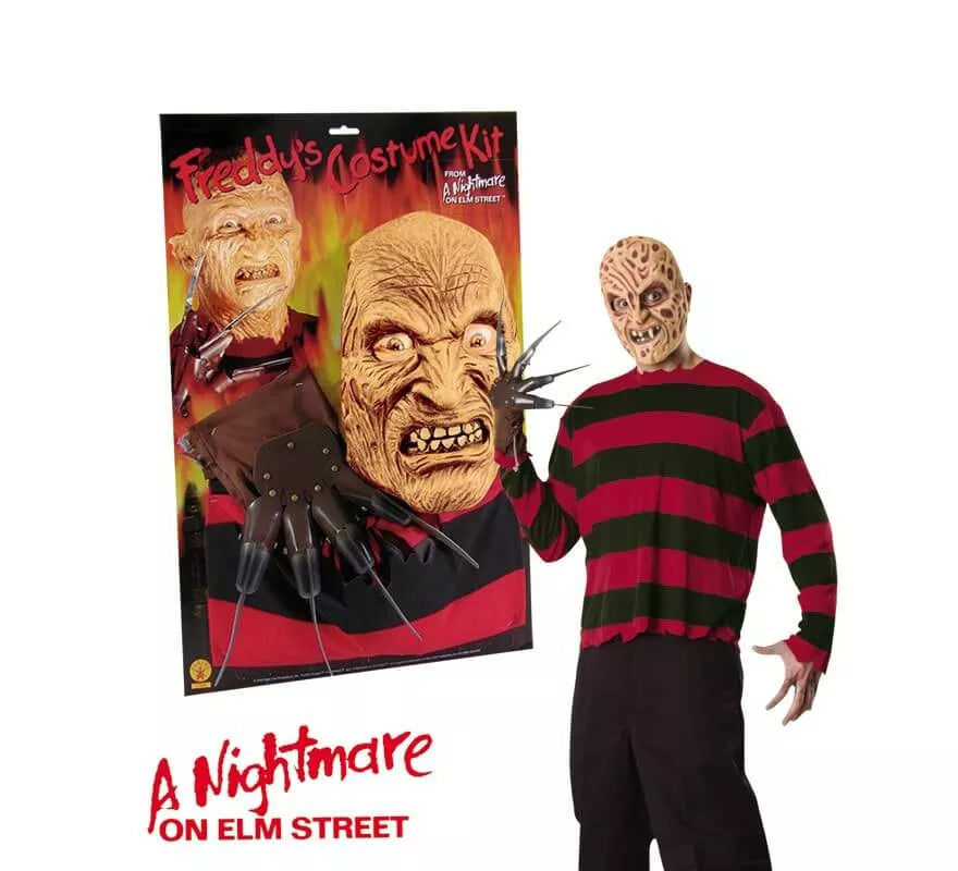 Translation missing: de.Kit de Freddy Krueger en blister para Halloween