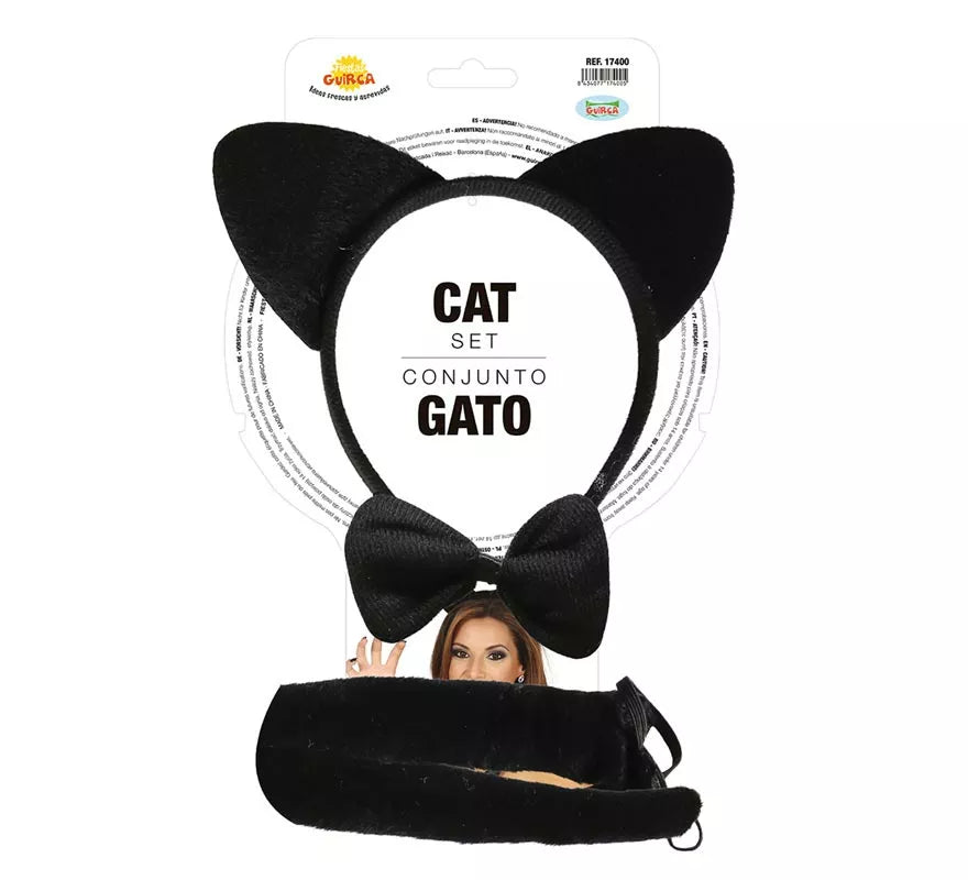 Translation missing: de.Kit de Gatita: Oreja, Pajarita y Cola