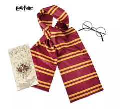 Harry Potter-Kinderset: Schal, Brille und gefälschte Karte des Rumtreibers