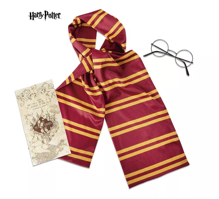Translation missing: de.Kit de Harry Potter infantil: Bufanda, gafas y mapa del merodeador falso
