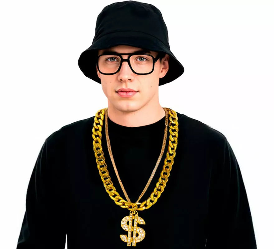 Translation missing: de.Kit de Hip-hop: Gorro, Gafas, Collar y Colgante