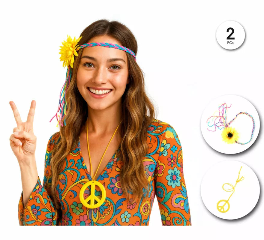 Translation missing: de.Kit de Hippie: Collar y Cinta de Pelo