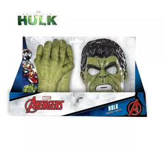 Hulk-Set für Kinder: Handschuhe und Maske