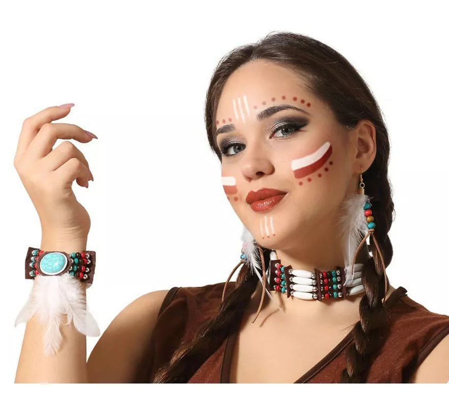 Translation missing: de.Kit de India: Pendientes, Collar y Pulsera