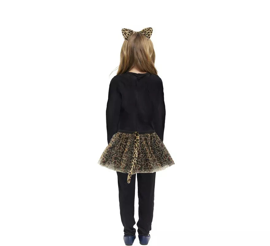 Translation missing: de.Kit de Leopardo infantil: Tutú, diadema, pajarita y cola