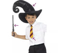 Kit de Mago: Corbata, Sombrero y Varita para niños