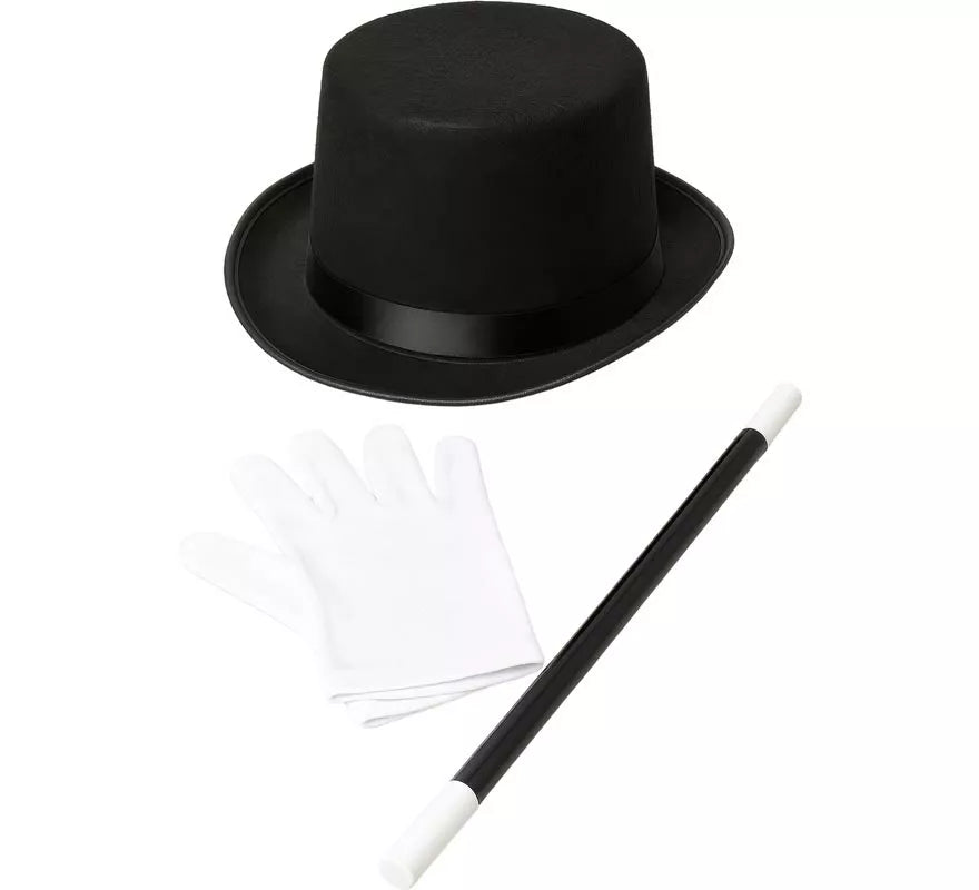 Translation missing: de.Kit de Mago infantil: Sombrero, Guantes y Varita