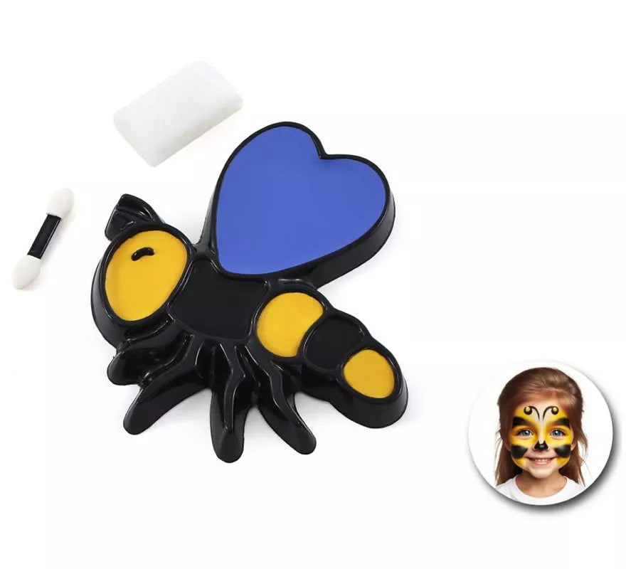 Translation missing: de.Kit de Maquillaje abeja: Esponja, brocha y paleta de colores