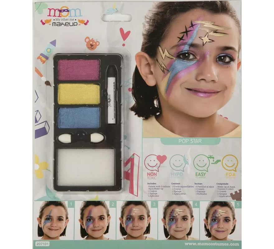 Translation missing: de.Kit de Maquillaje Brillante Estrella Pop