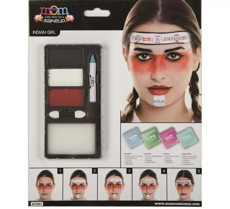 Translation missing: de.Kit de Maquillaje de India adulto