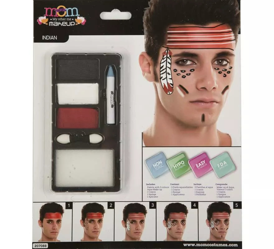 Translation missing: de.Kit de Maquillaje de Indio adulto