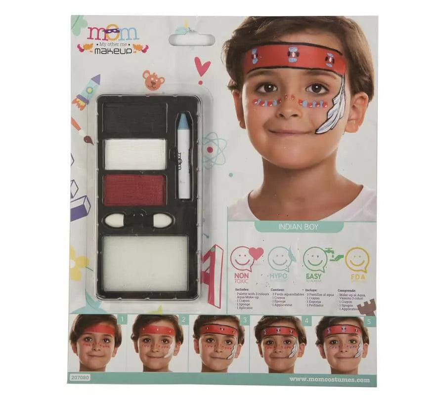Translation missing: de.Kit de Maquillaje de Indio infantil