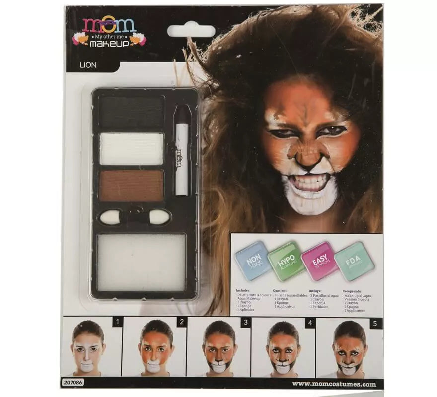 Translation missing: de.Kit de Maquillaje de León adulto