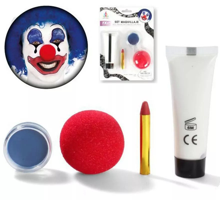 Translation missing: de.Kit de Maquillaje de Payaso con Nariz