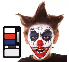 Make-up-Set für diabolische Clowns
