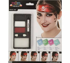 Frauen Piraten Makeup Kit