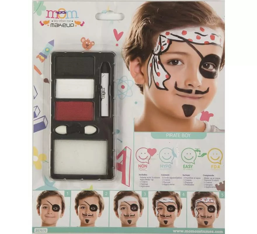 Translation missing: de.Kit de Maquillaje de Pirata niño