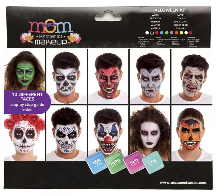 Translation missing: de.Kit de Maquillaje Deluxe Halloween adultos