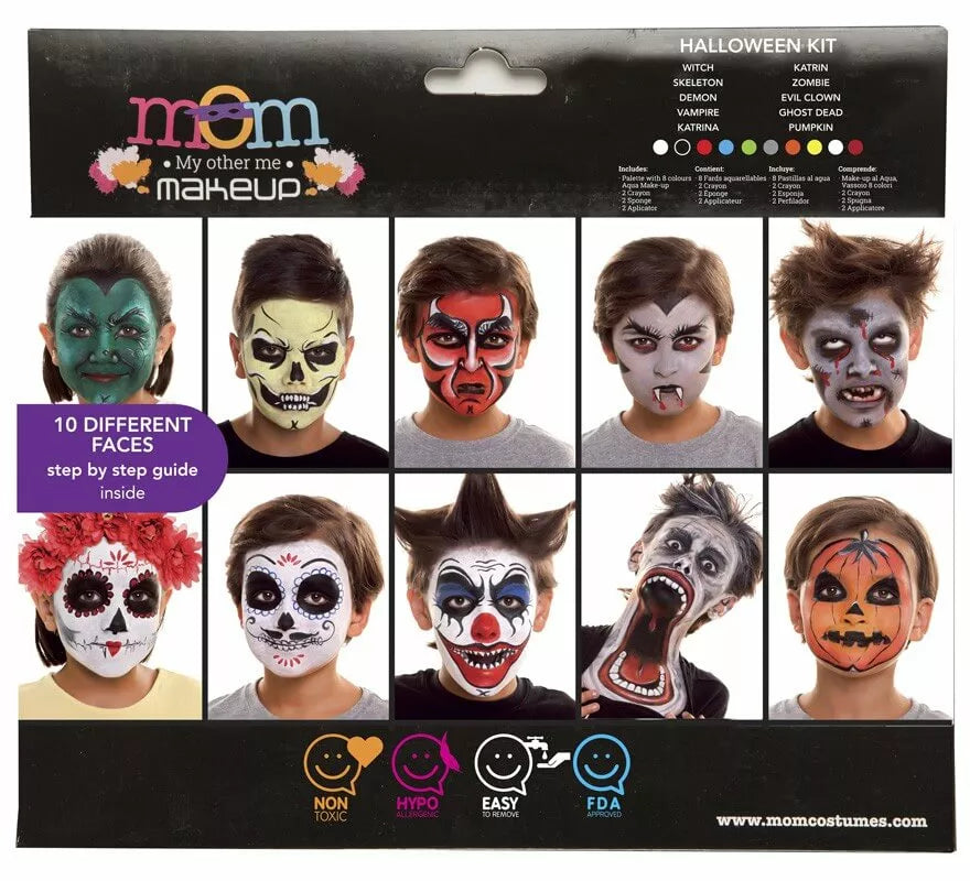 Translation missing: de.Kit de Maquillaje Deluxe Halloween infantil