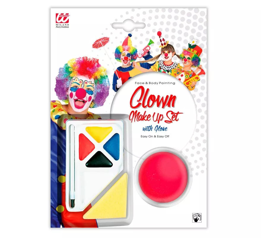 Translation missing: de.Kit de Maquillaje Payaso con Nariz