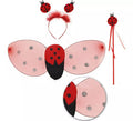Kit de Mariquita Infantil: Alas, Diadema y Varita