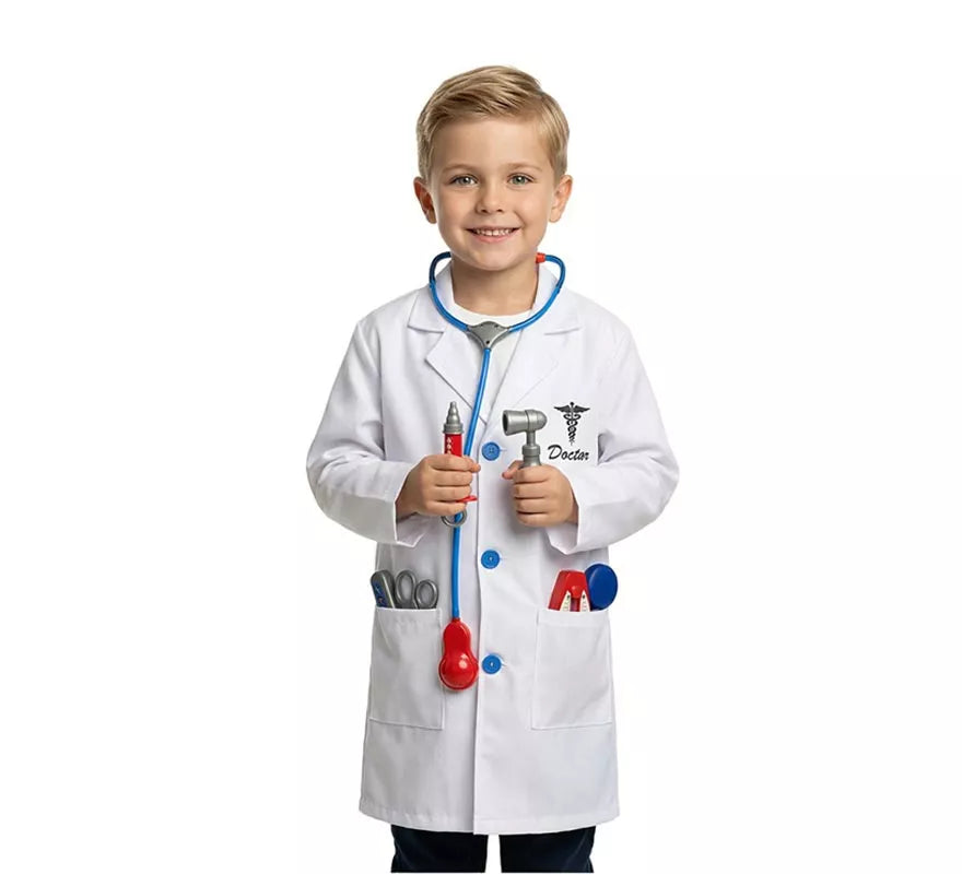 Translation missing: de.Kit de Médico infantil: Bata con 7 accesorios