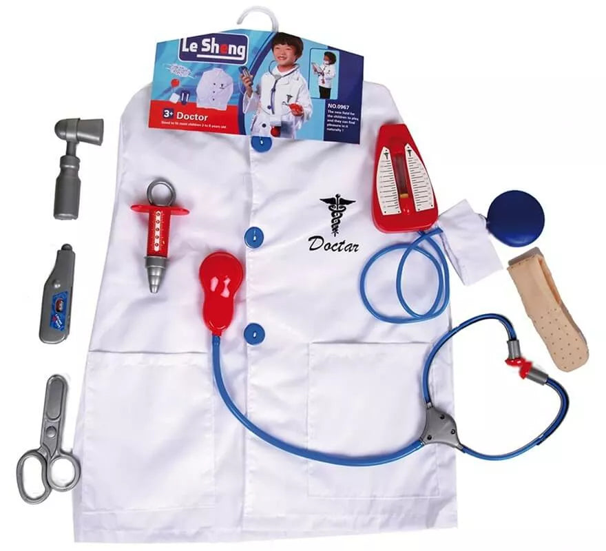 Translation missing: de.Kit de Médico infantil: Bata con 7 accesorios