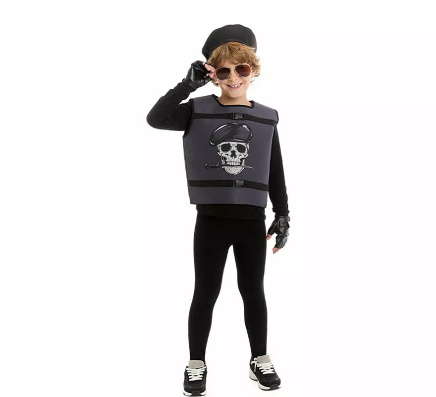 Translation missing: de.Kit de Mercenario Calavera para niño