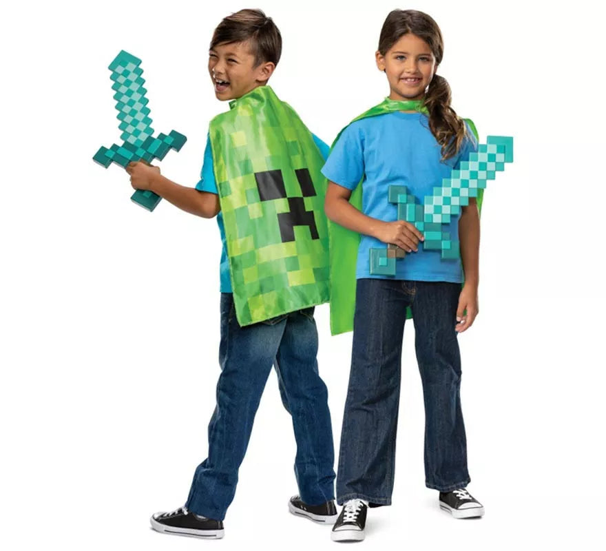 Kit de Minecraft: Espada y Capa