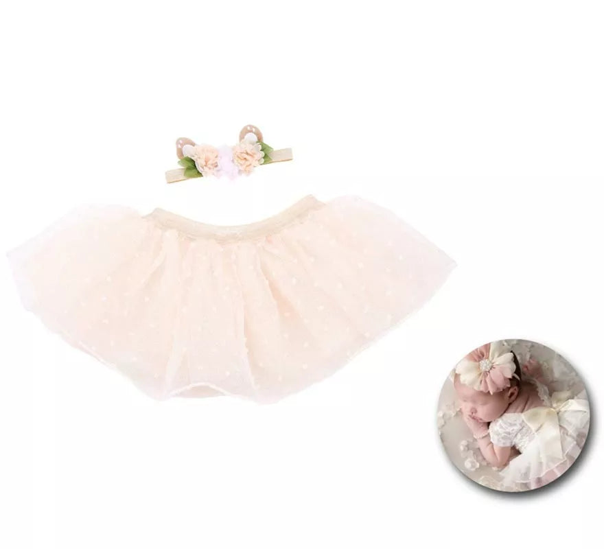 Translation missing: de.Kit de Newborn Cervatillo infantil: Tutú y Cinta de orejas